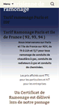 Mobile Screenshot of laparisiennederamonage.fr